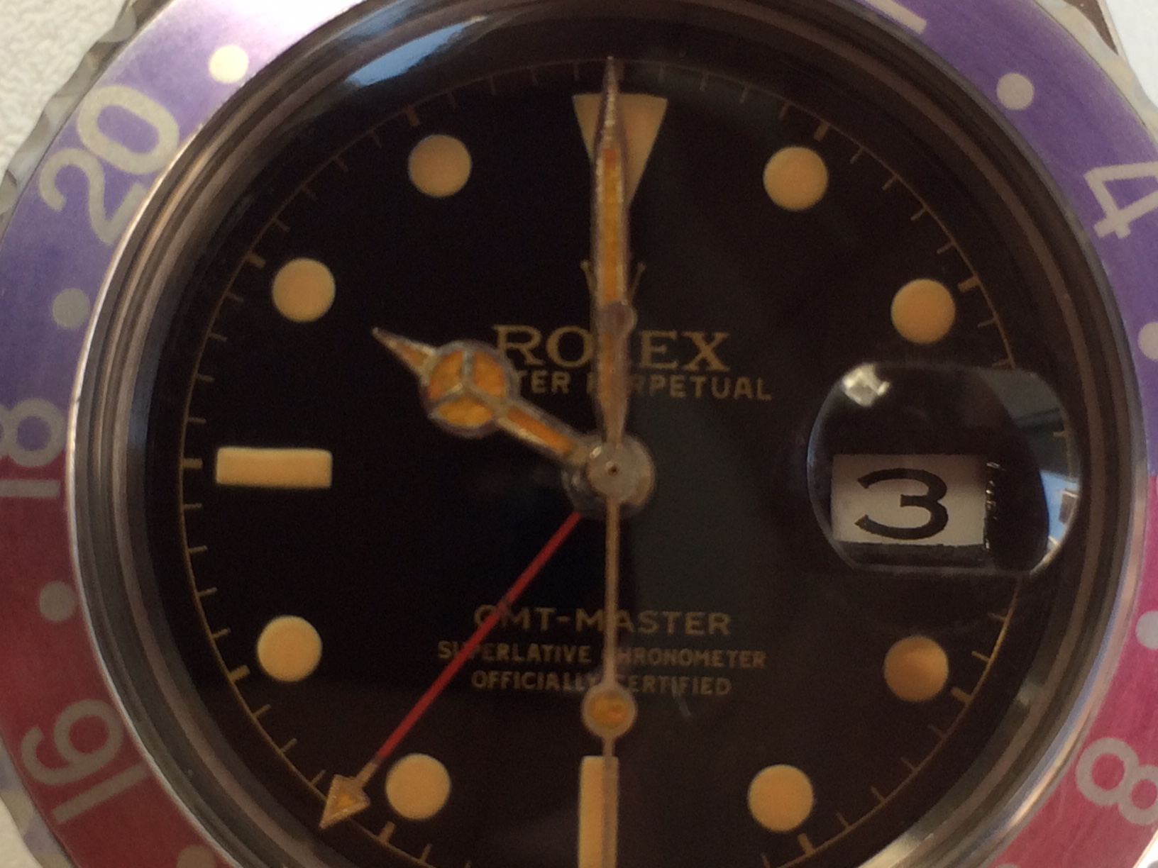 Rolex GMT Ref. 1675 El Cornino PCG - Ιδιοκατασκευές